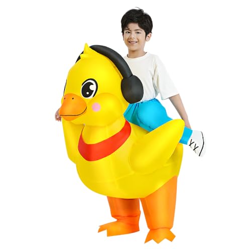 Disfraz inflable de pato para niños Halloween miniatura 5