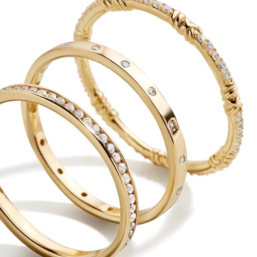 Maddie 18K Gold Ring Set3