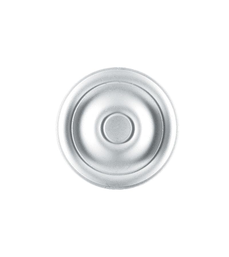 Rosone da Soffitto in Polistirolo Espanso Bianco Per Uso Decorativo, design e modelli assortiti, Stile Classico e Moderno, Leggero e Facile da Installare, Cornice per Lampadari, Muri (15x15 Tondo)