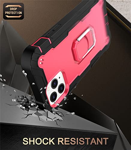 Coque antichoc pour iPhone pour éviter les chutes avec support bague