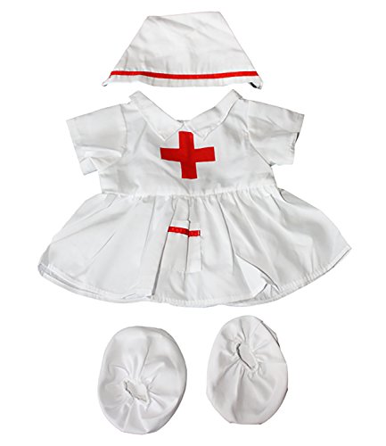 Nurse Outfit Teddy Bear Clothes Fits Most 14