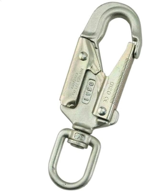 Swivel-Eye Double-Lock Snap Hook