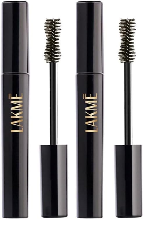 Image of Lakme UltimateGlam Volumizing Mascara Black 10ml (Pack of 2)