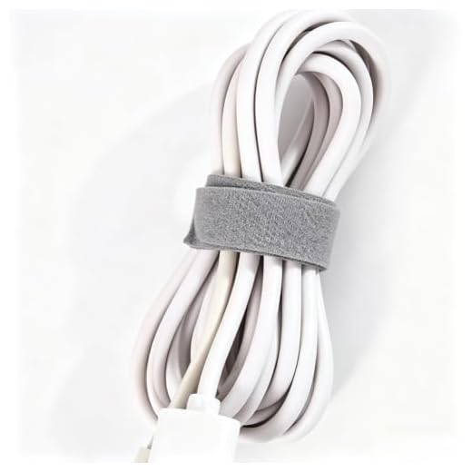 Cable Organizer Cable Management Wire Winder Tape Earphone Mouse Cord Management Ties Protector for iPhone (3M Gray)