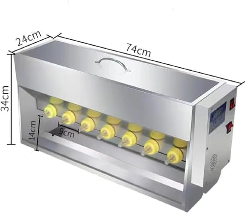 Automatic Piglet Feeder Machine with Sound Simulation, Double-Sided Sile Nipples, 10 Nipples for Efficient Milk Feeding and Lactation Support for Healthy Growing Piglets