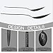 Bonigour Kunz Spoons - 2 Pack Professional Chef Spoon Set for Basting, Plating, Quenelle, Serving, Sauces| Vintage-inspired 8