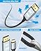 DoroJepi USB C to DisplayPort 1.4 Cable 1FT, 8K@60Hz Short USBC to DisplayPort 1.4 Cable 4K@240Hz Compatible with Thunderbolt 5/4/3, MacBook, Laptop, Mac mini, iPad, iPhone 16/17, Galaxy, G8/G9