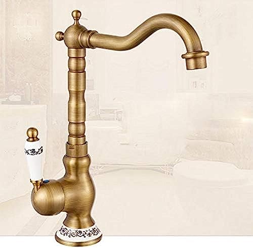 Robinets mélangeurs d'évier chaud et froid pour cuisine de charme