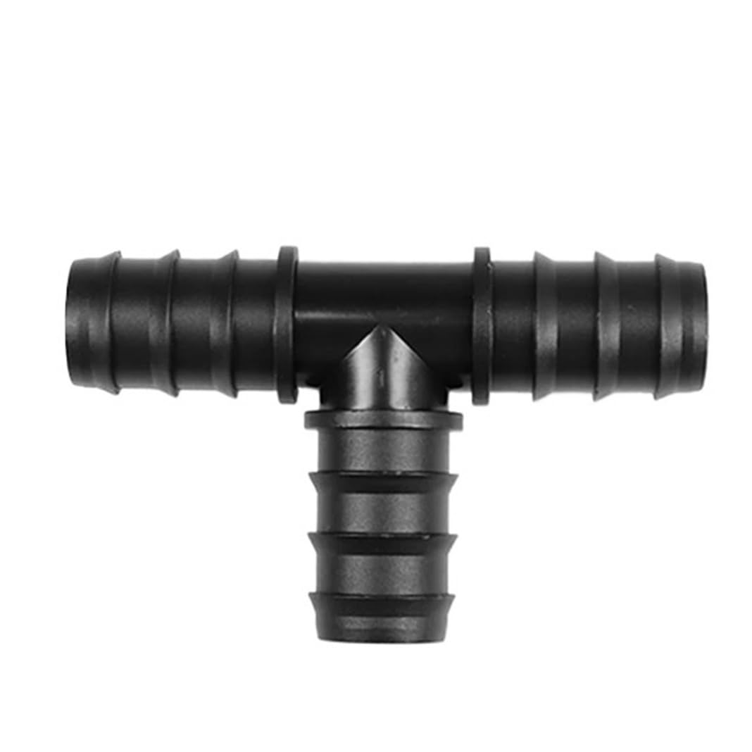 2~50 pz Pagoda Acqua Connettore di Plastica 16/20/25mm PE Tubo Raccordo for Giardino Micro irrigazione a goccia Accessorio(Tee 25mm,30 pieces)