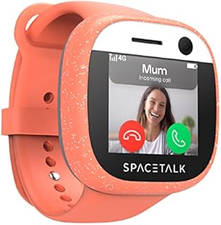 Kids Smart Watch Phone & Kids GPS Tracker - Spacetalk Adventurer 4G Kids Phone Watch with 4G Calls, SOS Alert, 5MP Camera, Safe Contacts List, SMS Text & Chats, School Mode, Boys Girls Age 5 - 12