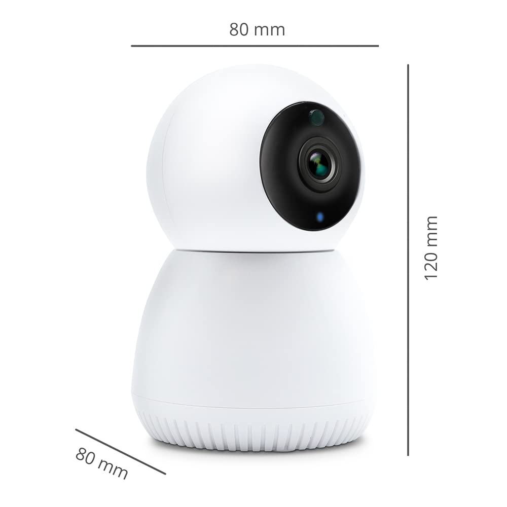 Metronic Telecamera rotante 360° Smart Wi-FI interna