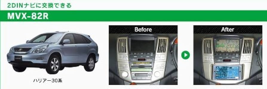 全国無料，格安 送料/税込！ナビ取替キット ハリアー30系 MVX