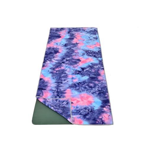 Wiselife Blue Purple Yoga Towel