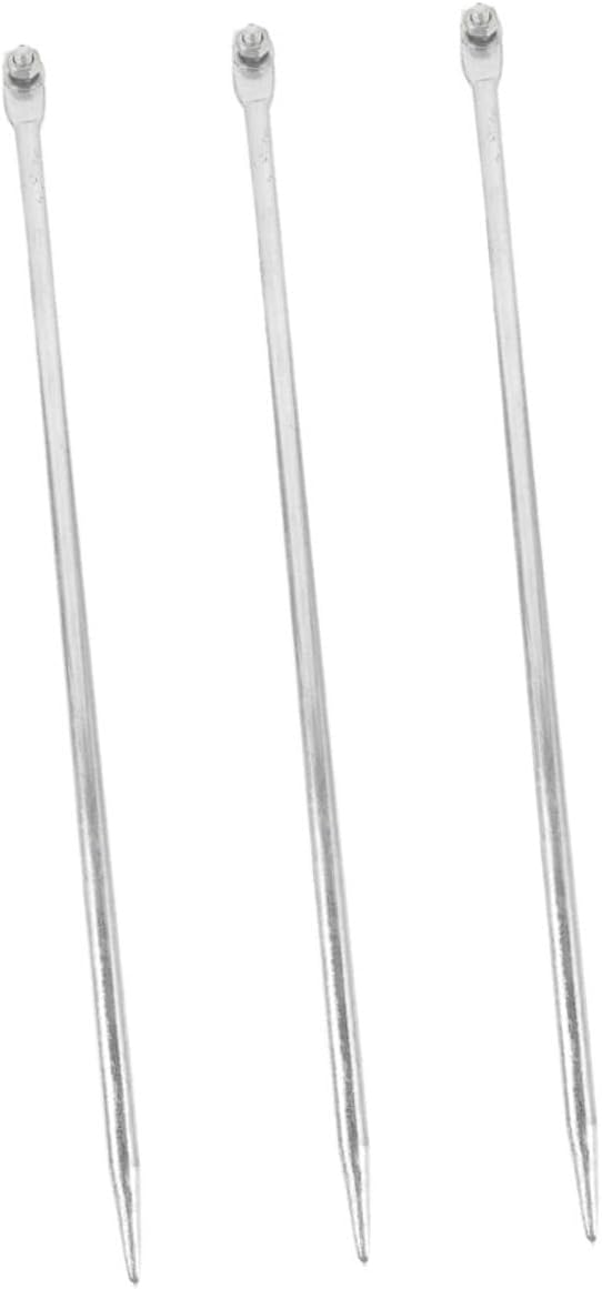 Gadpiparty 3pcs Galvanized Grounding Rods for Reliable Electrical Safety Easy Installation Grounding Devices for Home Office and Shop Use Durable Protection Against Electrical Hazards