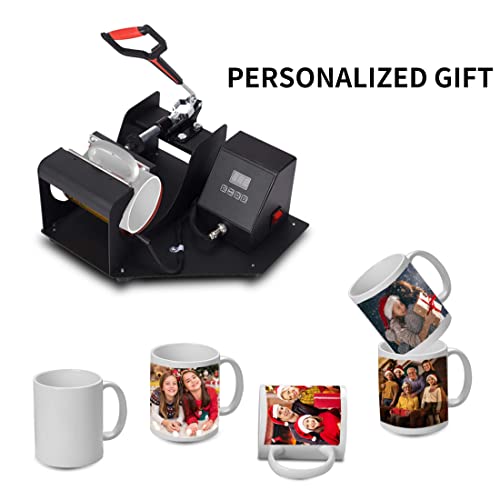 Set Of 12 Sublimation Mug 12Oz Blank Sublimation Mug White Coffee Mug Ceramic Cups Mug Sublimation Series Espresso Cups Diy Coated Classic Mug For Coffee, Tea, Soup, Milk, Latte, Women, Men #TOP4