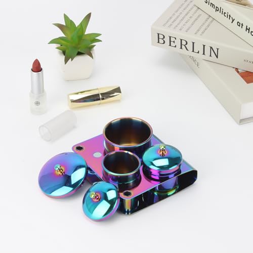 3 Piezas Equipos para Arte de Uñas Acero Inoxidable miniatura 6