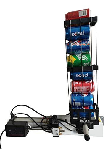 Auto Aluminum Can Crusher, Electric Pneumatic Cylinder Soda Beer Can Crusher, Eco-Friendly Recycling Tool (Electric Style) #TOP3