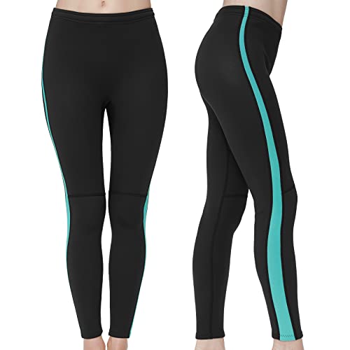 Flexel Wetsuit Pants Women 2Mm, Wet Suits Pant Womens In Cold Water Weather, Surfing Leggings For Womens Neoprene Pants For Surf Swim Snorkeling Canoeing Scuba Kayaking #TOP9
