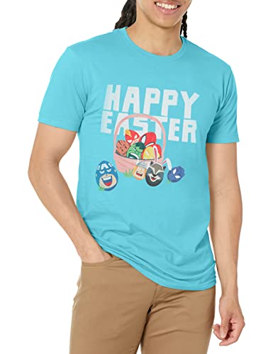 T-shirt de Pâques Marvel pour fille : le cadeau idéal en coton bleu Tahi XL