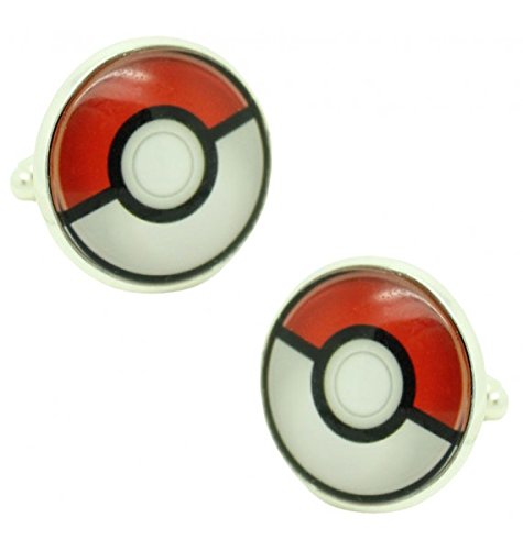 MasGemelos Manschettenknöpfe Pokemon Go Cufflinks
