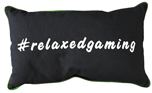 GAMEWAREZ Toxic Pillow, Cojín De Apuestas, Negro