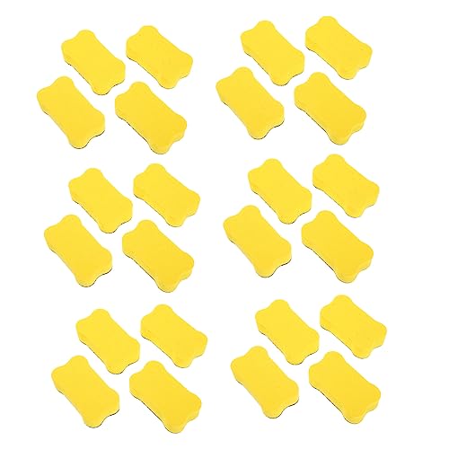 Gadpiparty 24Pcs Whiteboard Erasers Lightweight Eva Felt Dry Erase Chalkboard Erasers for Home Office School and Dust for Classroom and Play Areas