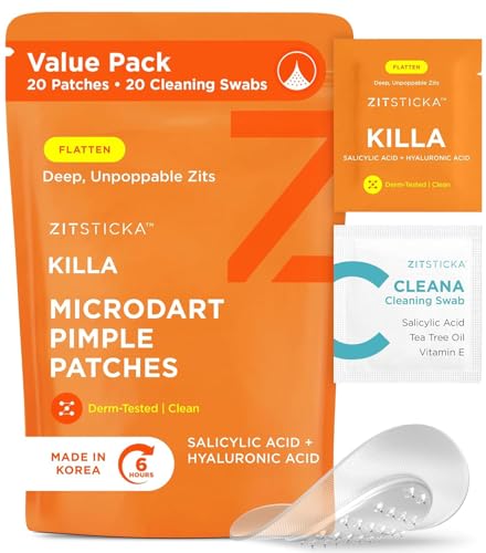 ZitSticka Killa Patches for Face - Fast-Acting Microdarts - Starts