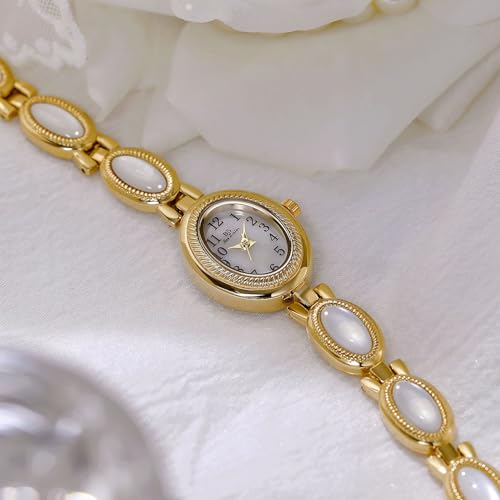 Montre analogique Quartz ornée d'une pierre naturelle à offrir - 6