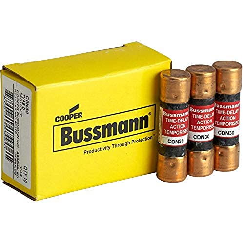 Bussmann Cdn30 Fuse, Cartridge Dual D 30 A, 1 Pack #TOP24
