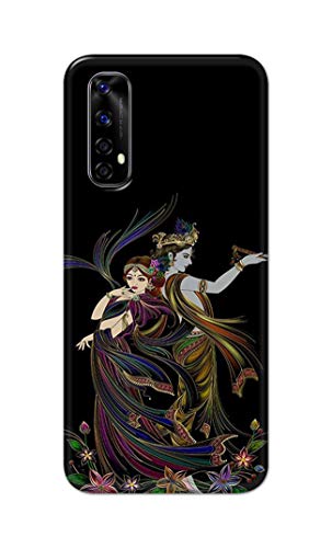 Image of Lord Radha and Krishna Hard Back Case Cover for Realme Narzo 20 Pro /Realme 7 / Narzo 30 Back Cover -(J5) VNS2223
