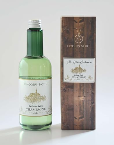 MODERN NOTES(モダンノーツ) ワインコレクションリードディフューザー詰替用リフィル (375ml/スティック別売り) (2017 CHAMPAGNE)