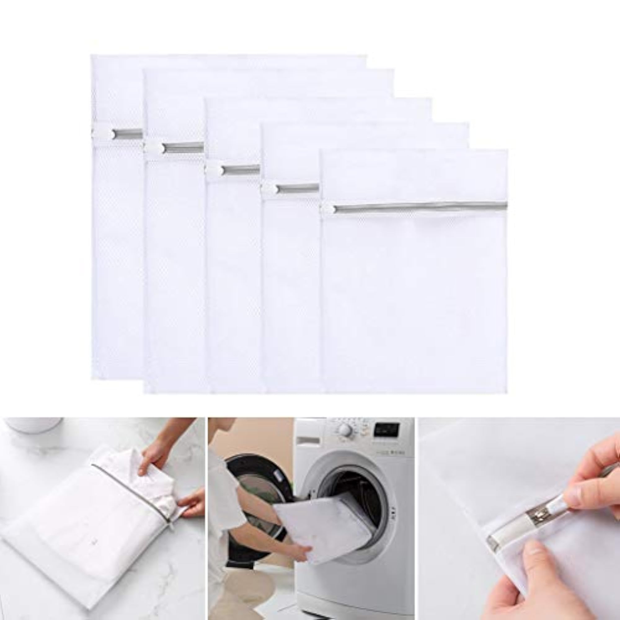 Laundry Washing Bag, Mesh Net Underwear Storage