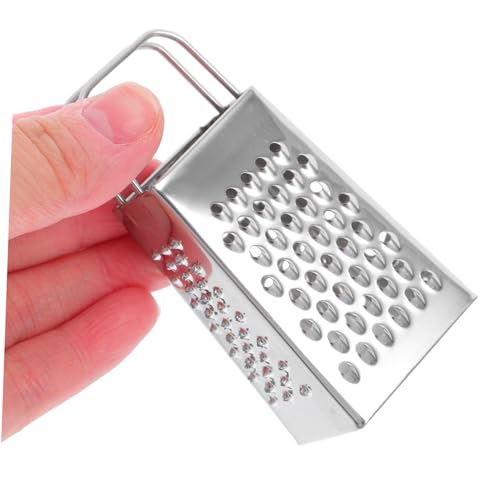 Mini rallador de acero inoxidable Happyyami 2 piezas miniatura 4