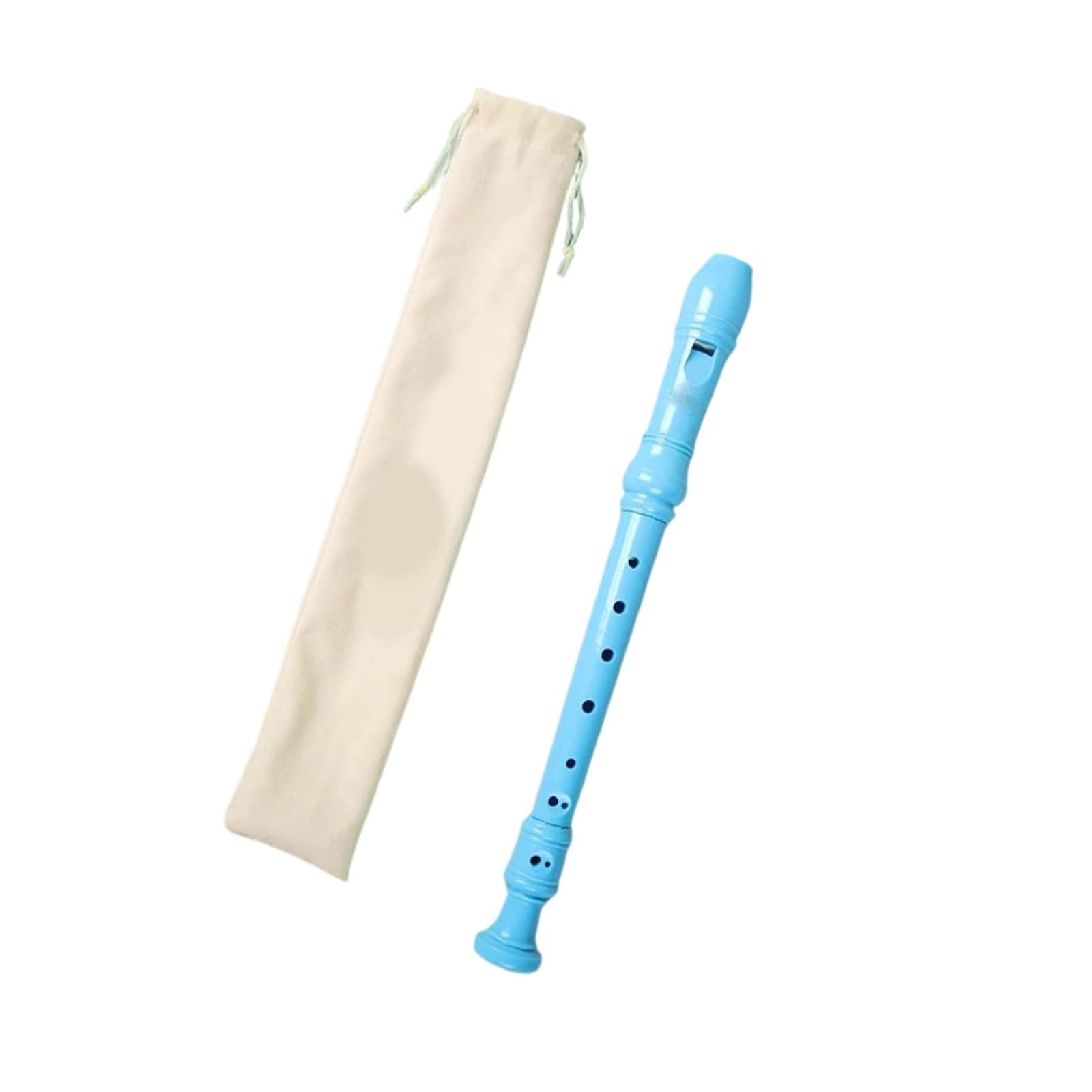 Flauto Dolce Professionale Flauto Dolce Soprano (chiave Di C) Diteggiatura Tedesca A 8 Fori Ideale Per Principianti(Blue)