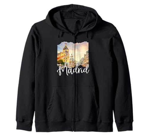 Recuerdo de Madrid Sudadera con Capucha