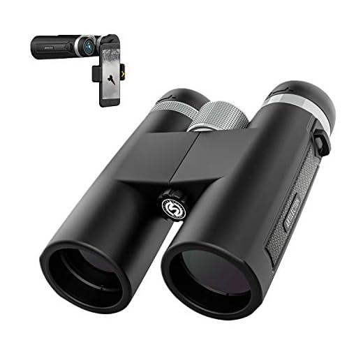 Artilection 12x42 Binoculars for Adults Hunting, Compact Binocular for Kids Bird Watching, High Power Telescope for Travel, Star Gazing and Concerts with BAK4 Prism FMC Lens