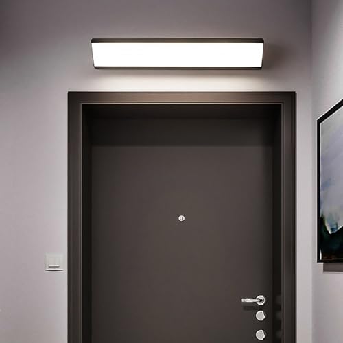 Iluminación de pared larga LED moderna para salón y espejo de baño