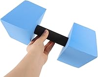 Vista 8 de Sosoport Mancuernas triangulares para ejercicio acuático, 2 unidades, de espuma, para piscina de agua, pesas de fitness, barras de mano