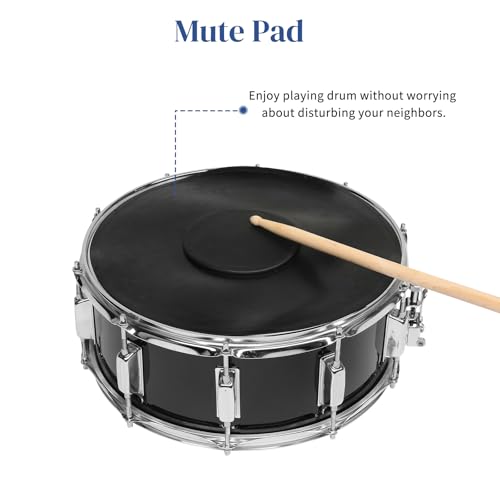 image for Ktaxon 14 x 5.5 inches Snare Drum Set, Marching Snare Drum Kit for Stu