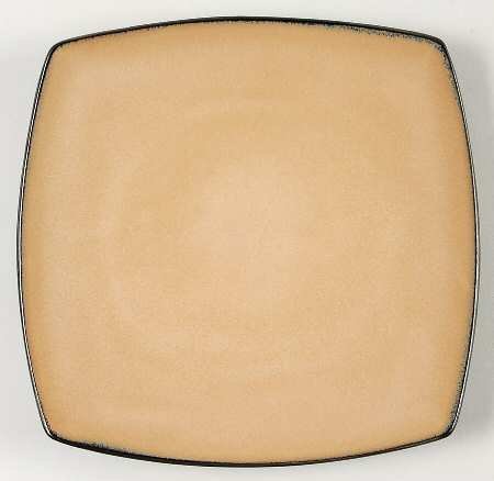 Gibson Designs Soho Lounge-Taupe Salad Plate, Fine China Dinnerware