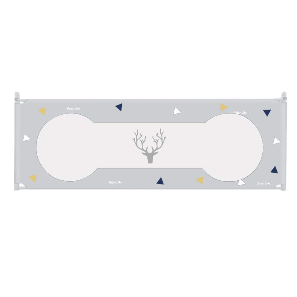 Sponde per Letto, Sponda di Sicurezza per Letto con Rete ventilata, sponda anticaduta per Letto Grande, sponda Universale per Letto, Sollevamento Verticale, Regolazione a 8 velocità (Colore