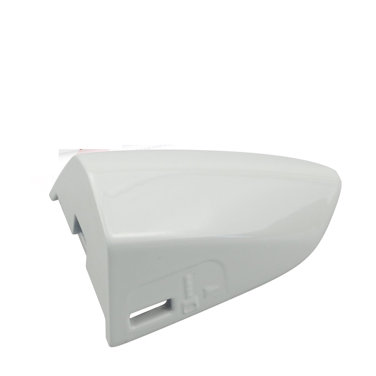 Asddllnn White Exterior Sliding Door Handle For Ford For Mustang 2015-2020 Car Lhd Exterior Door Handle Cover Cap Fr3z-63218A15-Acptm(White)