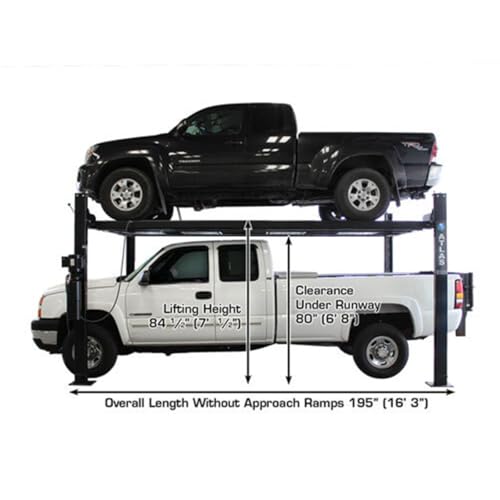 Atlas XH-PRO8000EXT-L-FPD Xh-Pro8000Ext-L Garage Pro 8000 Ext-L 8,000 Lb. Capacity 4-Post Lift thumb #3