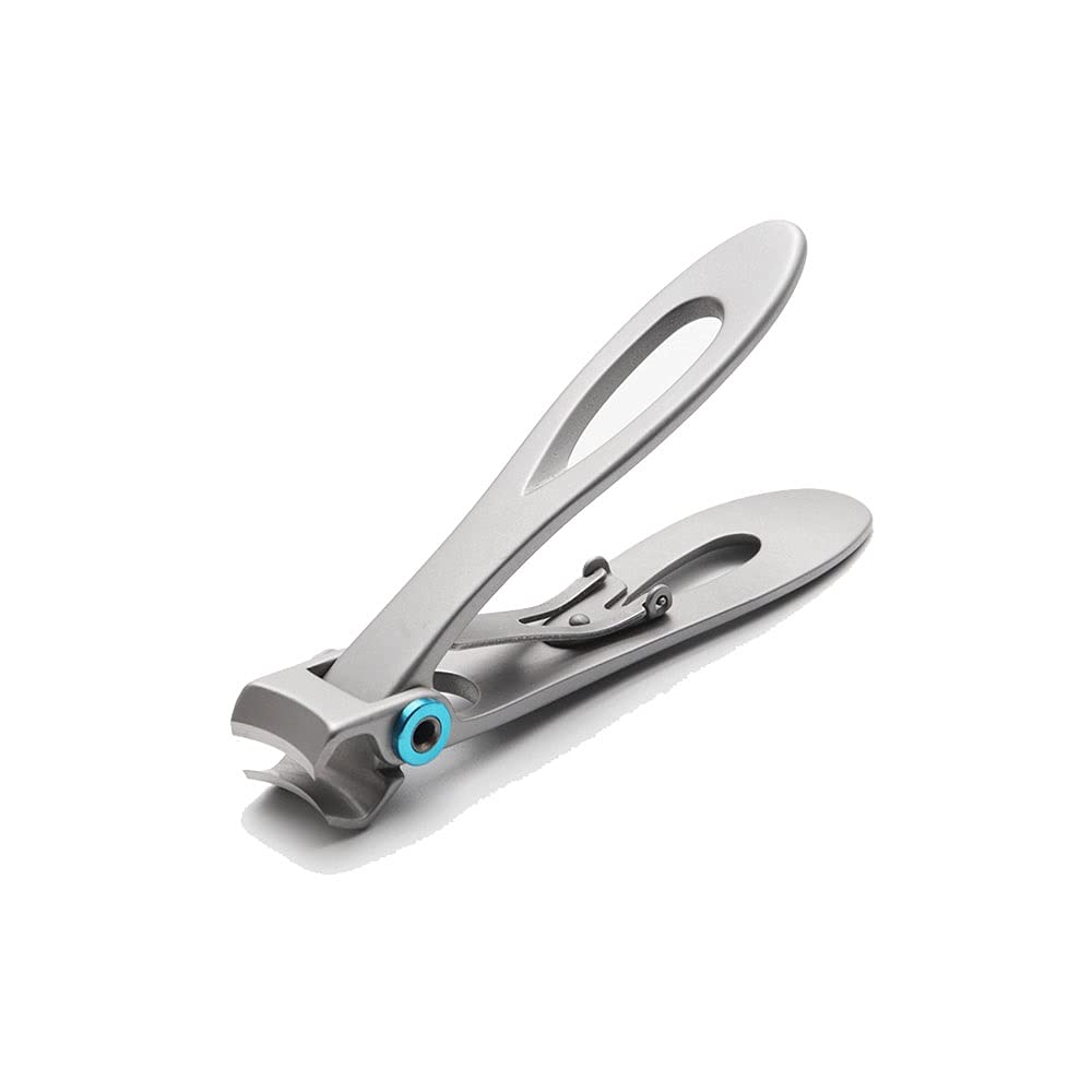 XIANGFAZJD Nagelschere 5 Farben Edelstahl Nagelschneider, Trimmer Maniküre Nagelschneider, Pediküre Finger Zehenschere Nagelschnipper, Große Größe (Color : Silver)
