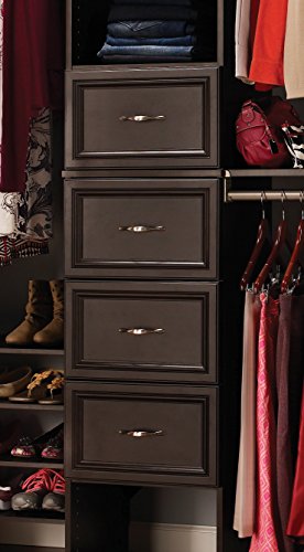 Image of ClosetMaid 78885 SuiteSymphony 16-Inch X 10-Inch Drawer, Espresso