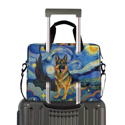 Funda portátil para laptop 15.6 pulgadas con correa y asa miniatura 4