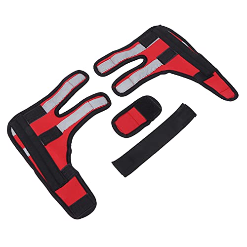 Image of Dog Front Leg Braces, Reflective Canine Shoulder Brace with Elbow Support for Ligament Injuries Sprains, Adjustable Dog Leg Wrap for Medium Dogs during Walking Running or Recovery
