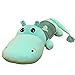 QCYP Peluche Ippopotamo Cuscino Lungo Cuscino Lombare Auto Staccabile Peluche Due in Uno, 180 cm