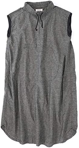 Amazon Co Jp Tumugu ツムグ コットンシャンブレーワンピース Tb236 F ブラック 99 服 ファッション小物