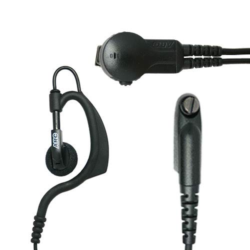 Radio Earpiece, ARC G31055, Lapel Mic, Compatible with Motorola EX500 GP328 PRO5150 EX560-XLS BDN6729A